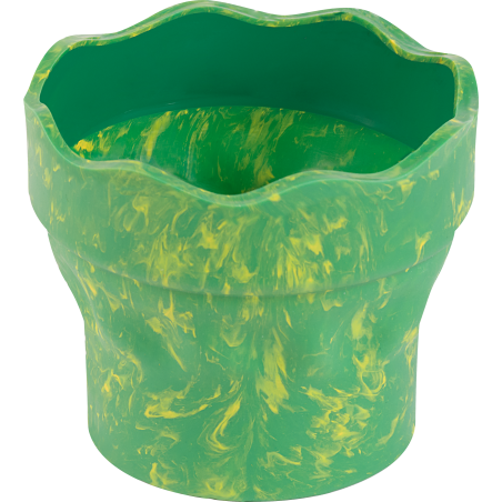 Wasserbecher Clic&Go grün marb le
