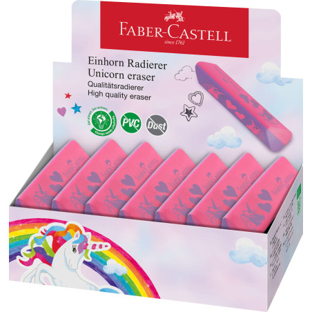 Radierer PVC & Dust-free Einho rn