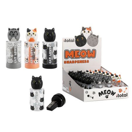 Bleistiftspitzer 3 gemischte Designs CAT