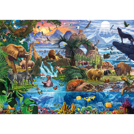 PU1500T.Panorama der Tierwelt