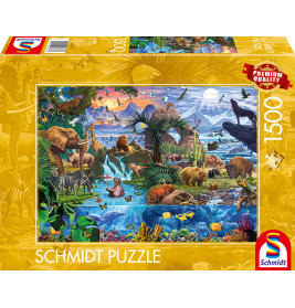 PU1500T.Panorama der Tierwelt