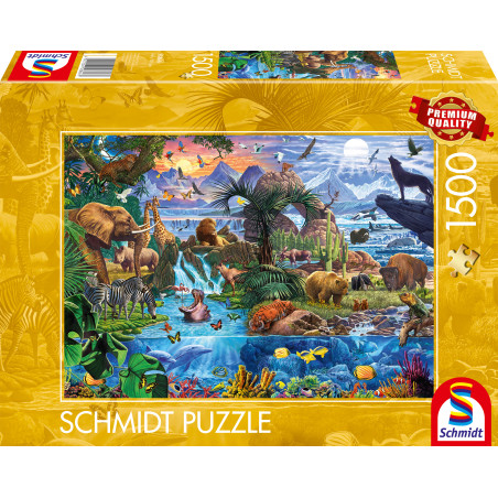PU1500T.Panorama der Tierwelt