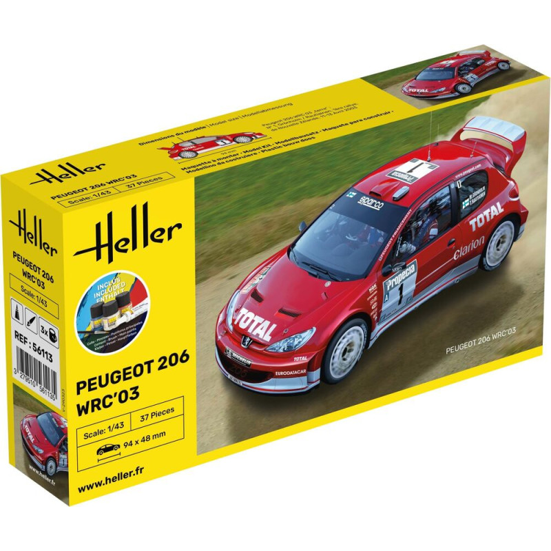STARTER KIT Peugeot 206 WRC03