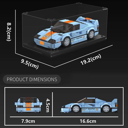 F40 LM + Showcase 435 pcs