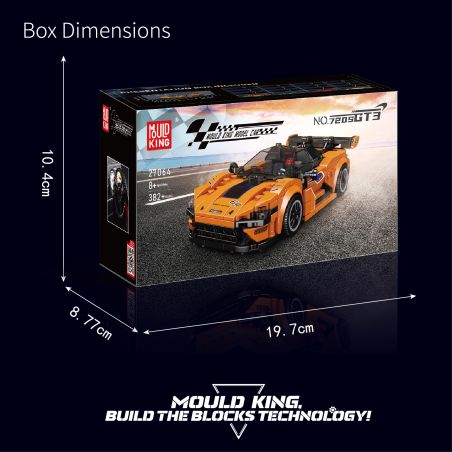 Mould King 720SGT3 inkl. Showcase