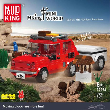 Mould King Fiat 126P Outdoor A dventure