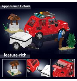 Mould King Fiat 126P Outdoor A dventure