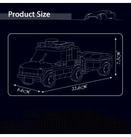 Mould King Fiat 126P Outdoor A dventure