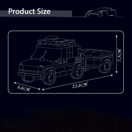 Mould King Fiat 126P Outdoor A dventure