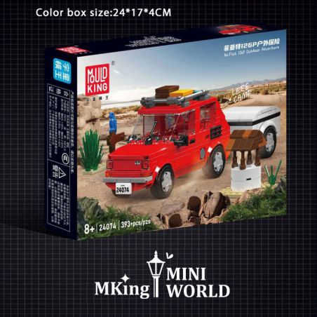 Mould King Fiat 126P Outdoor A dventure