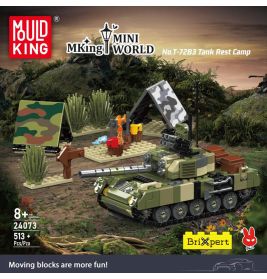 Mould King T-72B3 Tank Rest Ca mp