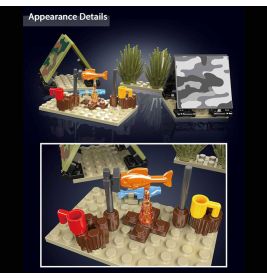 Mould King T-72B3 Tank Rest Ca mp