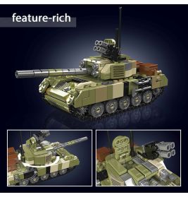 Mould King T-72B3 Tank Rest Ca mp