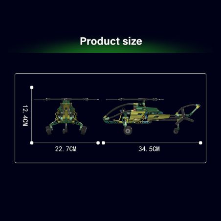 Mould King Helicopter