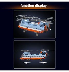 Mould King Tandem Rotor Helico pter