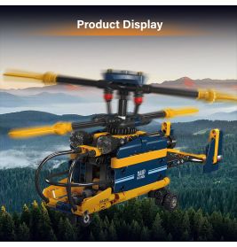 Mould King Coaxial Counter-Roa tating Helicopter