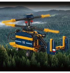 Mould King Coaxial Counter-Roa tating Helicopter