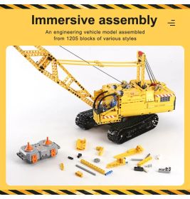 Mould King 17001 Crawler Crane Raupenkran inkl.