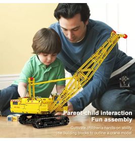 Mould King 17001 Crawler Crane Raupenkran inkl.