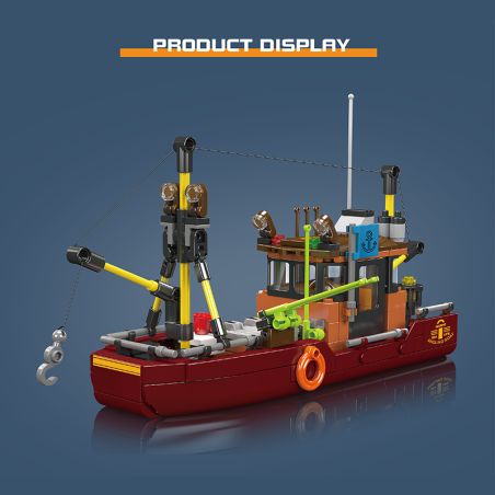 Mould King Fishing Boat