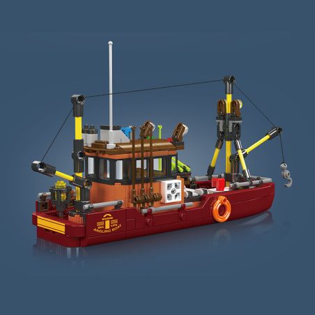 Mould King Fishing Boat