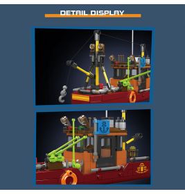 Mould King Fishing Boat