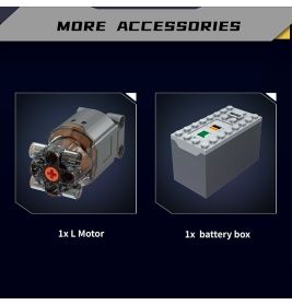 Mould King BGT W 16 Engine