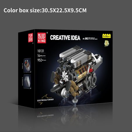 Mould King BGT W 16 Engine