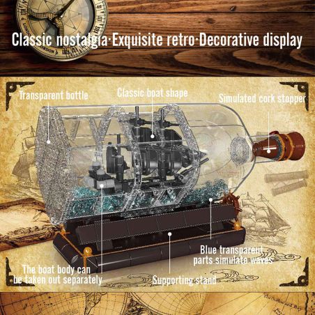Black Pearl in a Bottle S