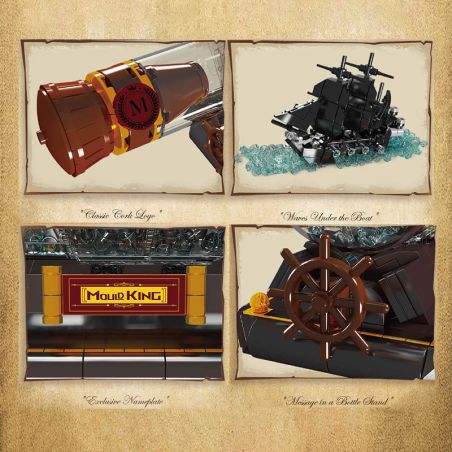 Black Pearl in a Bottle S