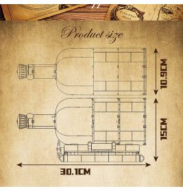 Black Pearl in a Bottle S