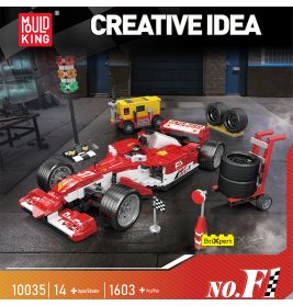 F1 Pit Stop Szene 1603pcs