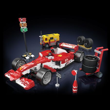 F1 Pit Stop Szene 1603pcs