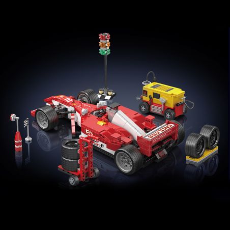 F1 Pit Stop Szene 1603pcs