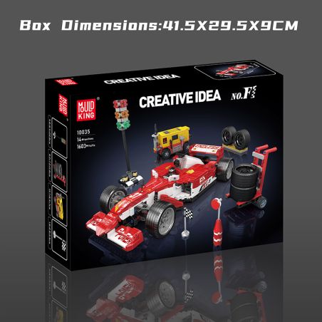 F1 Pit Stop Szene 1603pcs