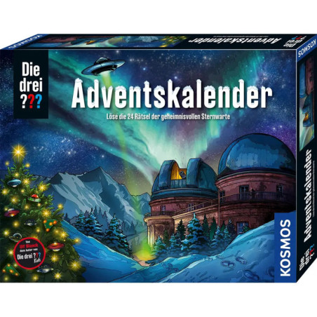 Die drei ???-Adventskalender 2025 geheimnisvolle Sternwarte