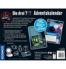 Die drei ???-Adventskalender 2025 geheimnisvolle Sternwarte