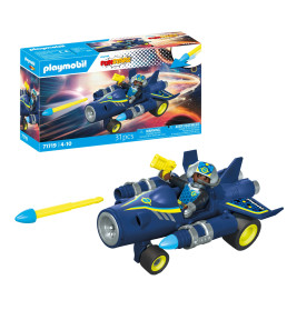 Rasender Space-Jet