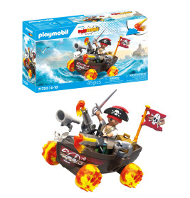 Rasendes Piratenboot