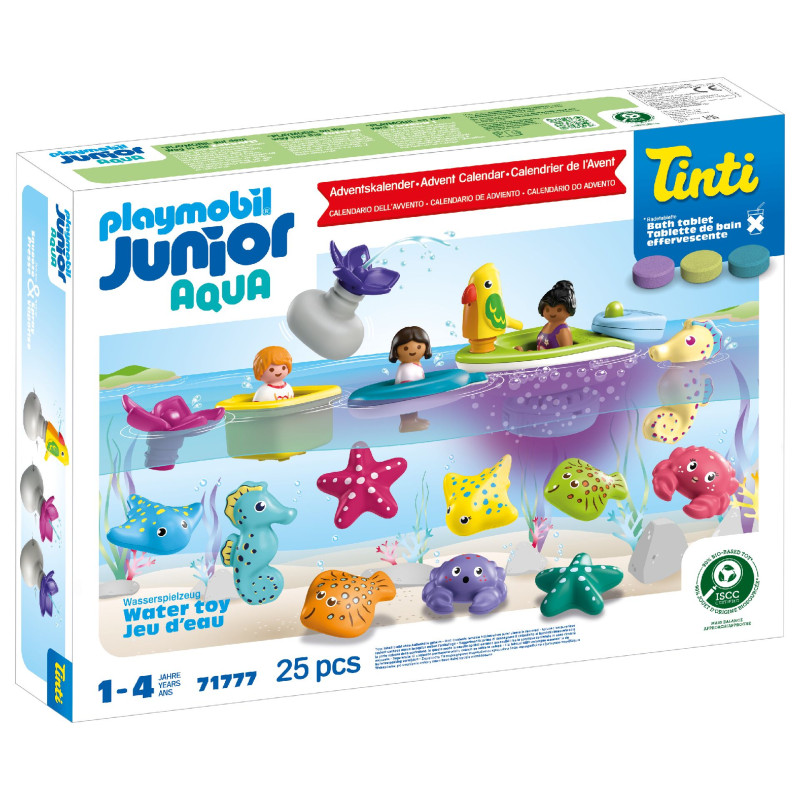 JUNIOR & Tinti: Bunter Badespaß Adventskalender