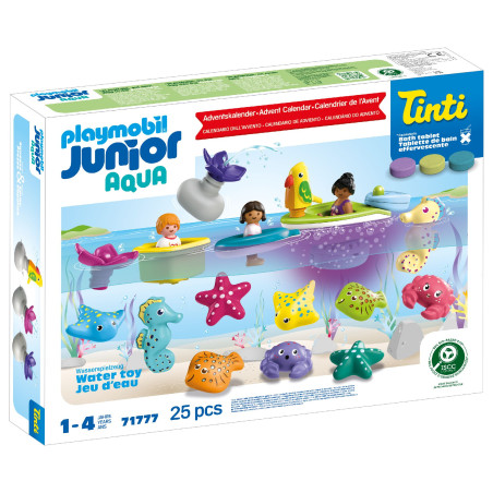 JUNIOR & Tinti: Bunter Badespaß Adventskalender