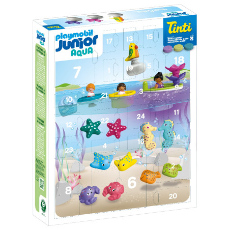 JUNIOR & Tinti: Bunter Badespaß Adventskalender