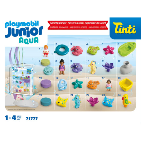 JUNIOR & Tinti: Bunter Badespaß Adventskalender