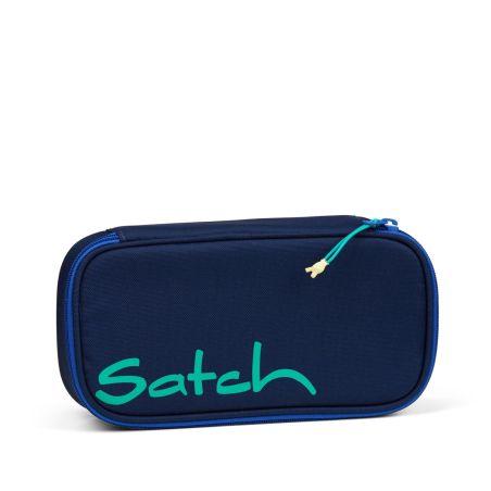Crossed Blue Schlamperbox satch