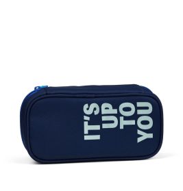 Crossed Blue Schlamperbox satch