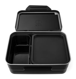 Edelstahl Brotdose Black satch