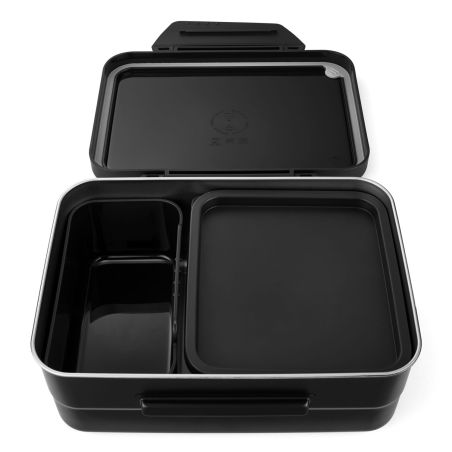 Edelstahl Brotdose Black satch