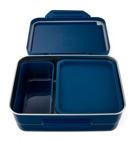 Edelstahl Brotdose Blue satch