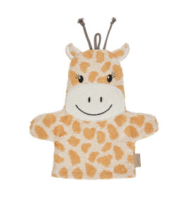Waschhandschuh GIRAFFE Kaya sand