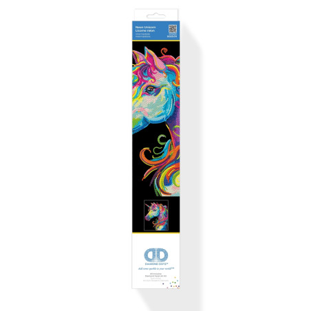 Diamond Painting Neon Einhorn
